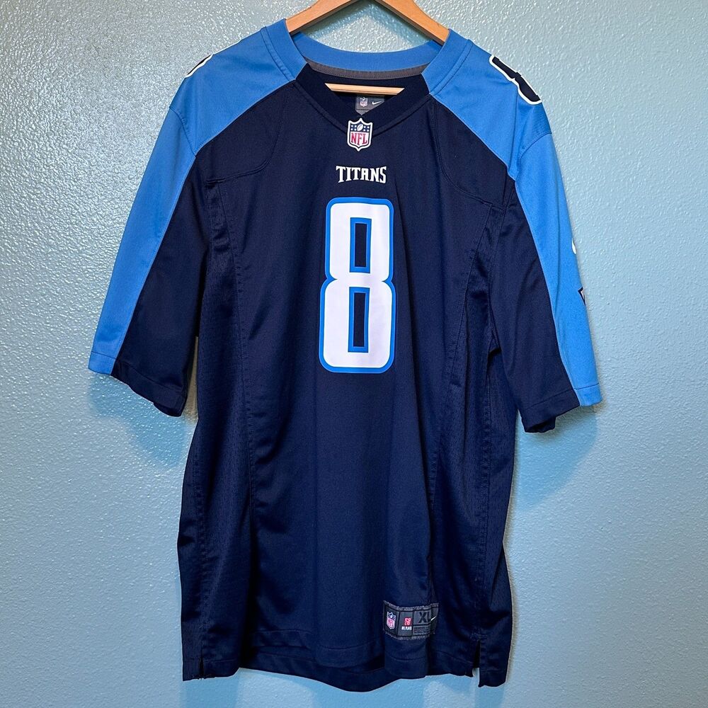 Nike Marcus Mariota Tennessee Titans #8 NFL On-Field Football Jersey Size XL